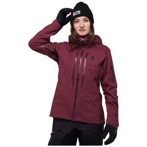 Black Diamond Recon LT Jacket | Gor Tex | Ski Tour | Relaxed Fit Shell | S